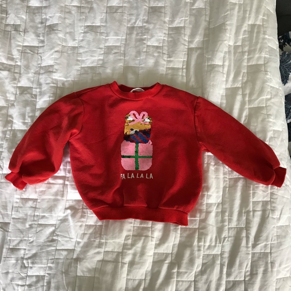 HM toddler Christmas sweater